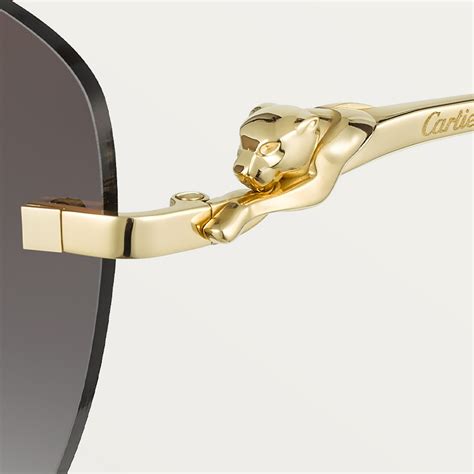 cartier panthère sunglasses|cartier sunglasses with jaguar.